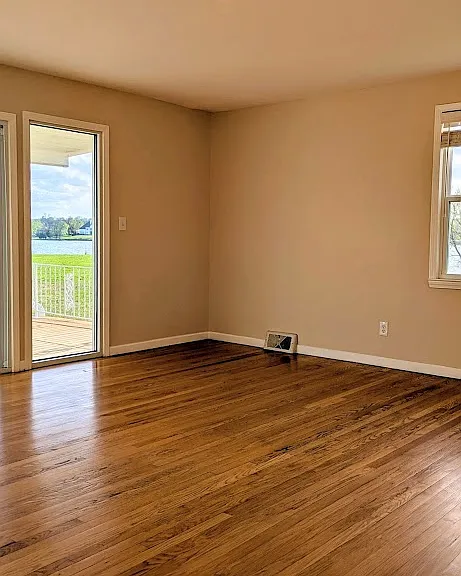 Another view of the primary bedroom.