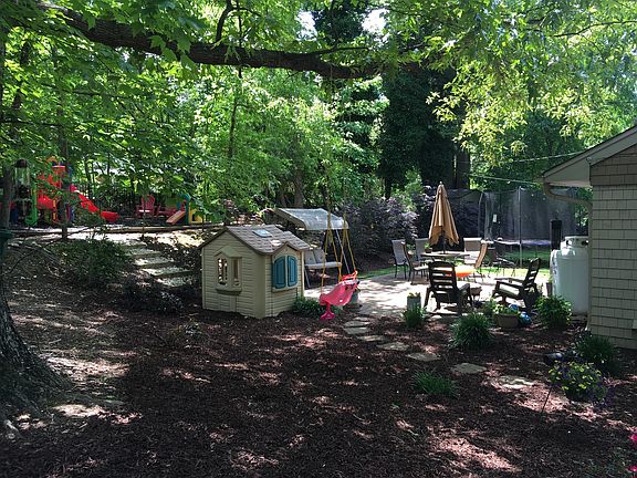 Backyard and patio