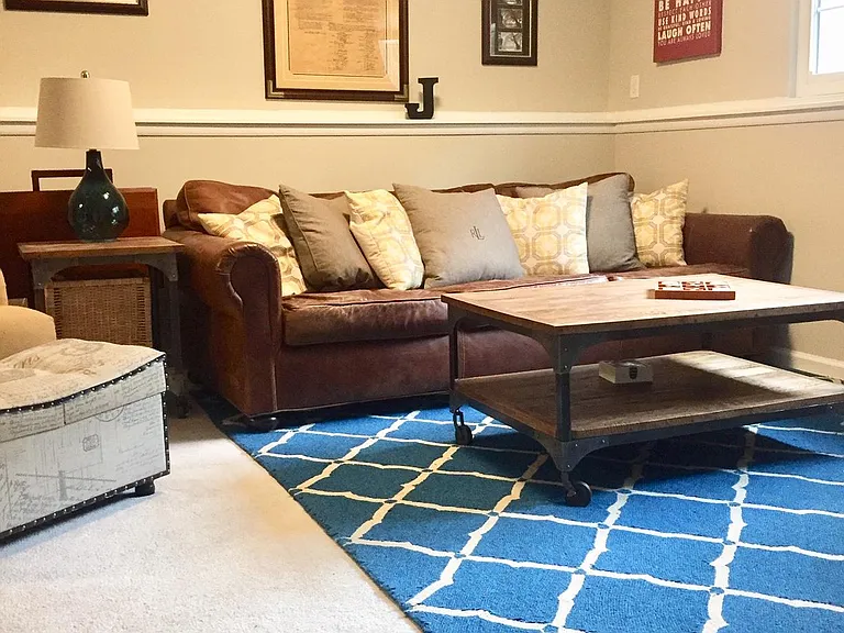 Downstairs family room