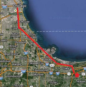 Only 50 minutes to the Loop