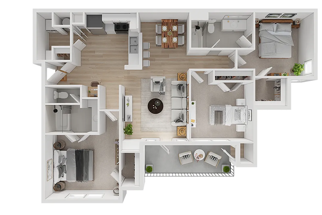 Floor plan C1rt