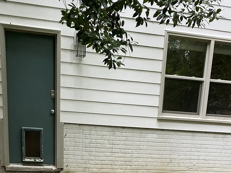 Exterior door to the rental unit.