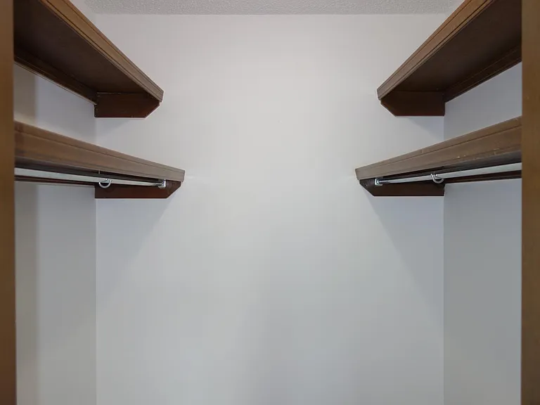 1st bedroom walk-in closet!