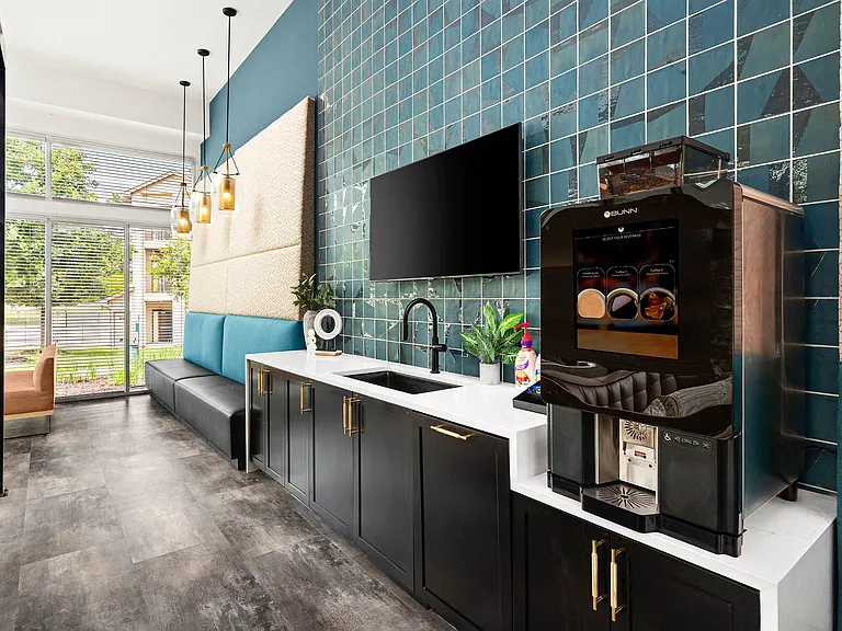 24-Hour Clubhouse with Resident Lounge and Coffee Bar