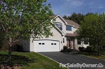 Front View - Two Car Garage