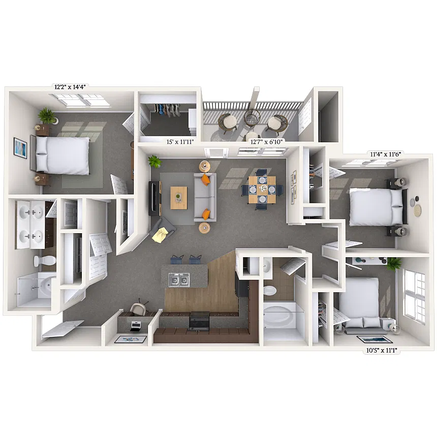 Floor plan Woodcrest