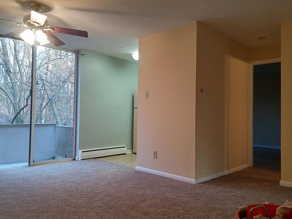 View from Living/Dining Room looking into kitchen and bedroo