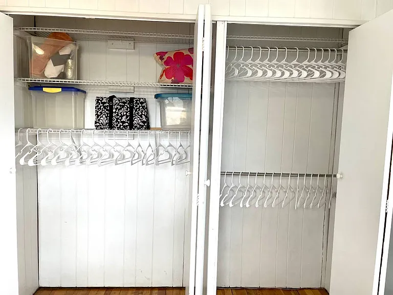 Closets in Back Bedroom