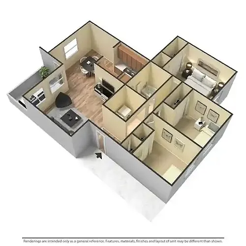 Floor plan Plan C