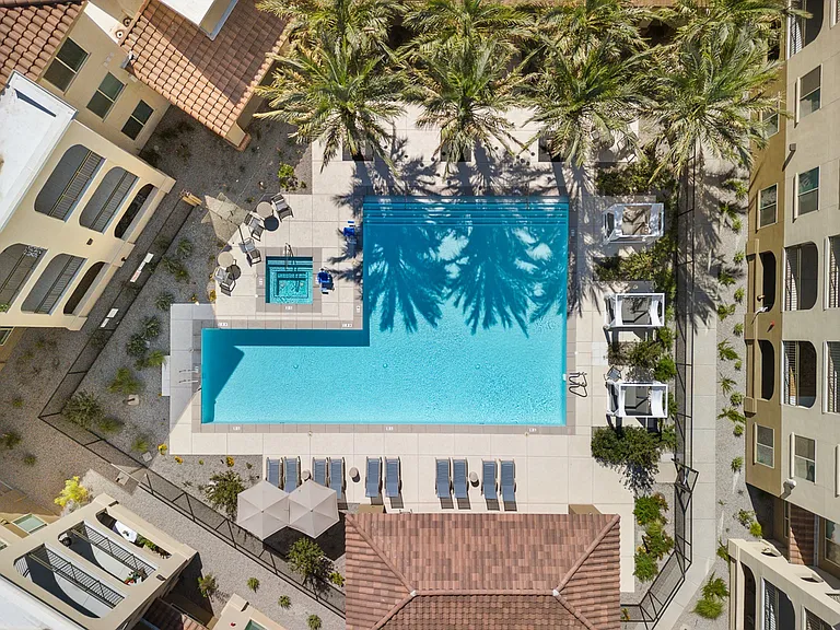 Ariel View of Pool