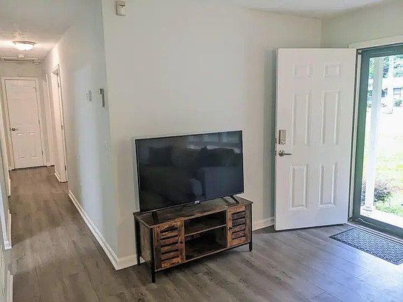 Large Smart TV in Living Room