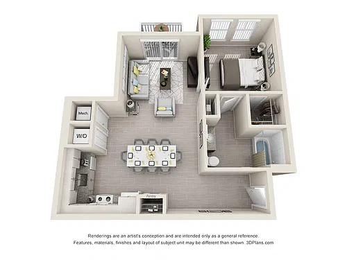 Floor plan A2A