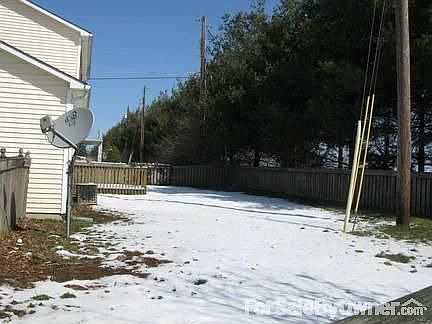 Large, Private, Fenced, Level Back Yard