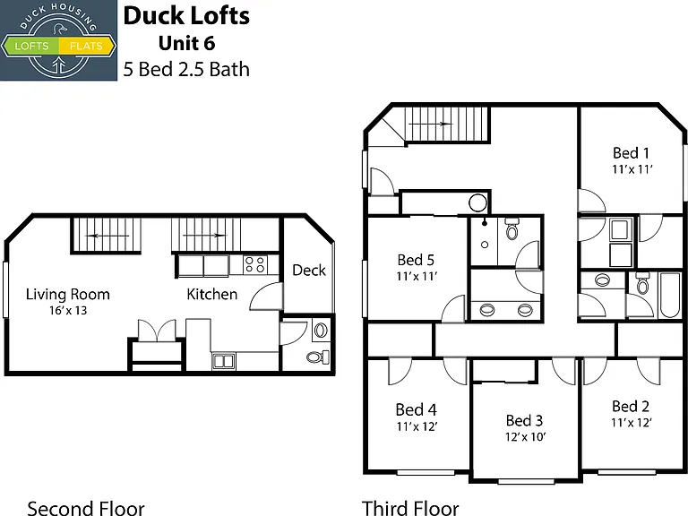 5BR 2.5BA 5BR 2.5BA