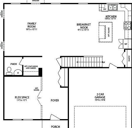 Elevation E - 1st Floor