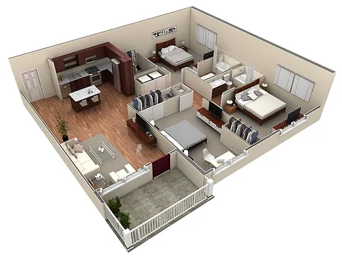 Floor plan 3PO