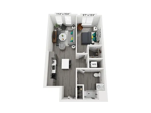 Floor plan S1BA-2