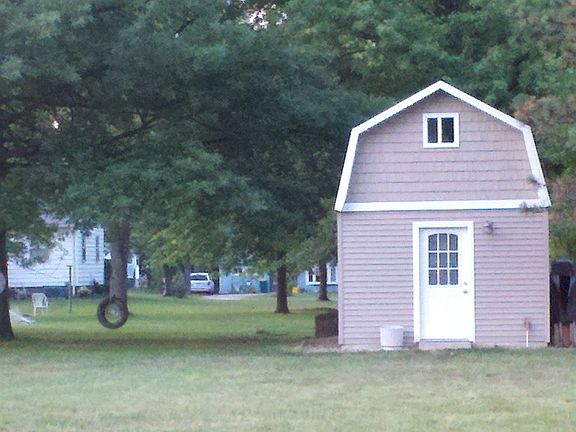 Shed & Tire Swing