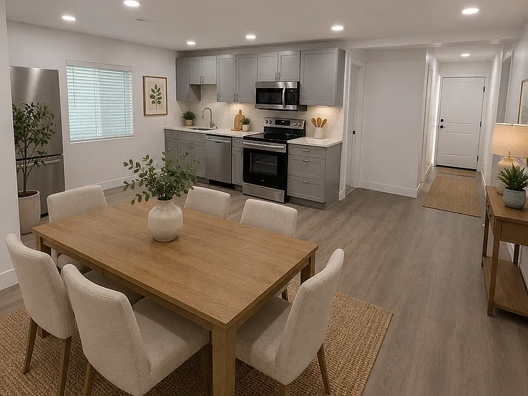 Mockup. The furniture is not included.
