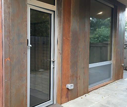 Entrance and private patio