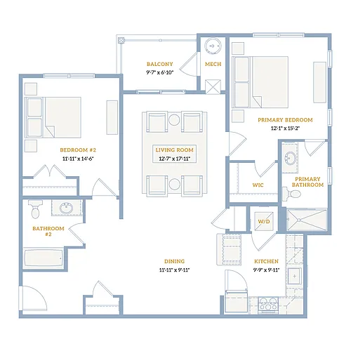 Floor plan B2E