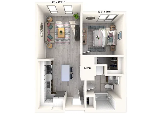 Floor plan W-B9