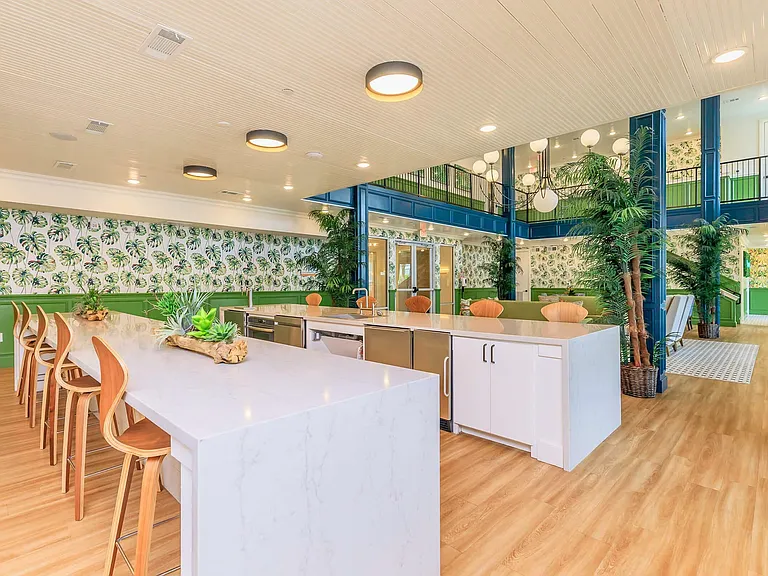 Resident Clubhouse Kitchen