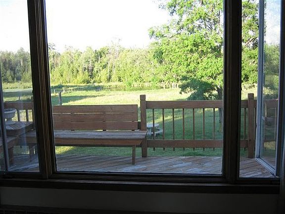 view out dining room window