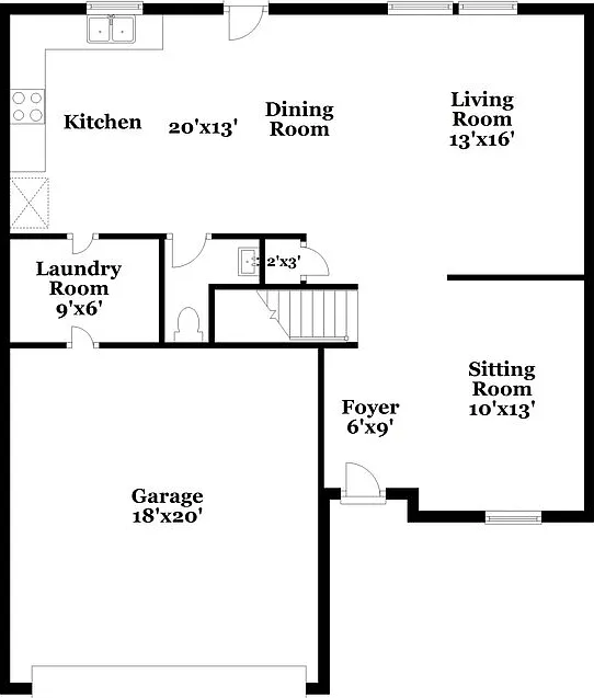 3 bed, 2.5 bath, 2035 sqft, $2,055 — Photo 2