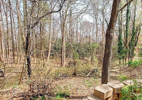 Parkland beside house