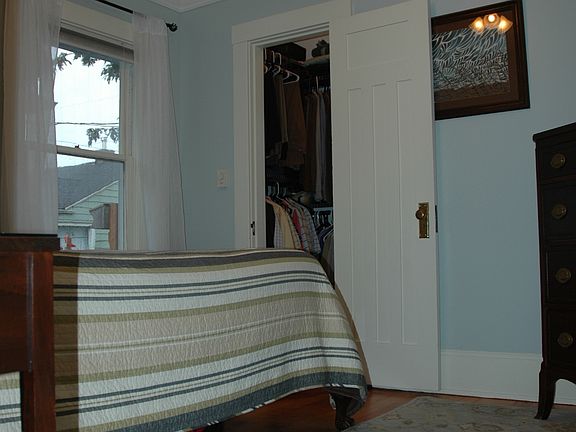 One of three bedrooms.