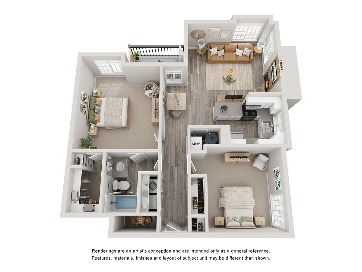 Floor plan Timberline