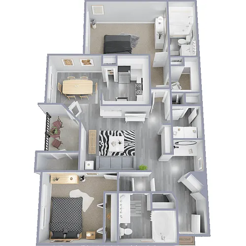 Floor plan The Equestrian