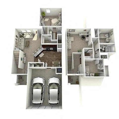 Floor plan Aurora Renovated