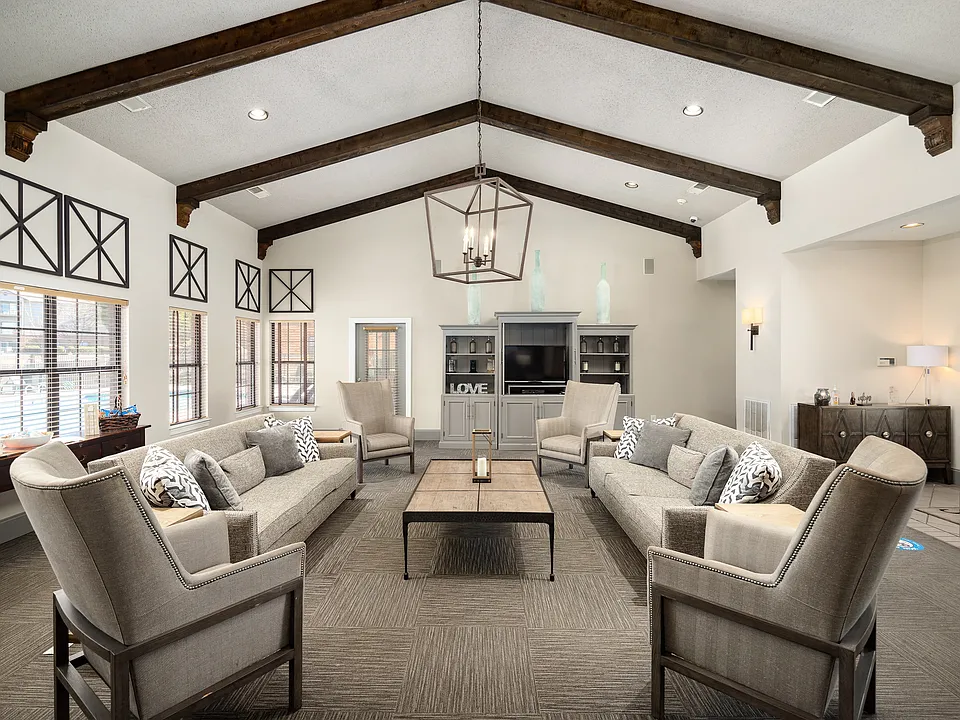 Leasing office interior