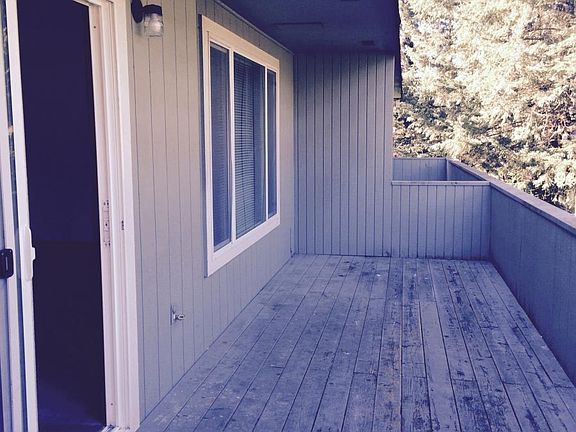 Large partially covered deck