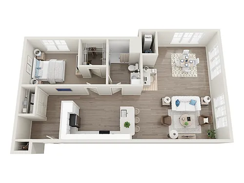 Floor plan The Roanoke