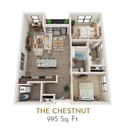 Floor plan The Chestnut