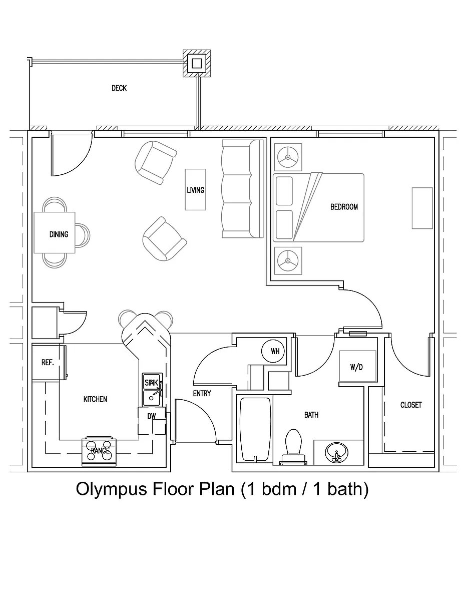 Floor plan Olympus