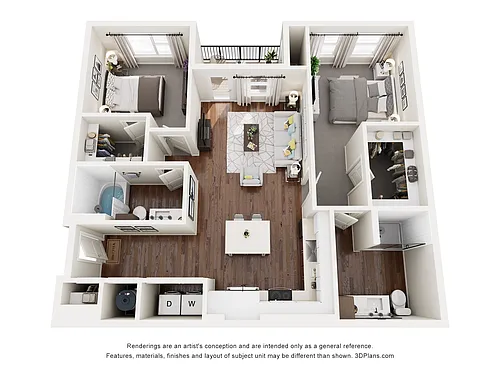 Floor plan Cameron