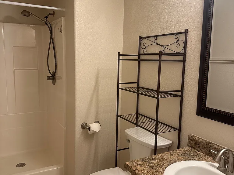 Basement bath.