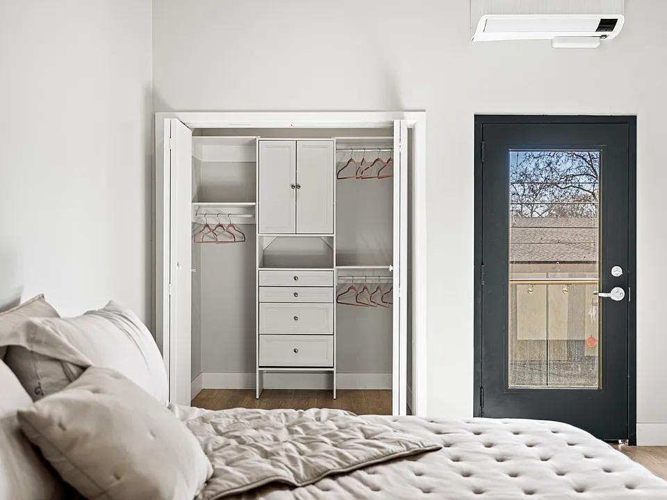 Experience the ultimate luxury and comfort in the master bedroom with adjustable king size bed. Get ready to relax and unwind in style!