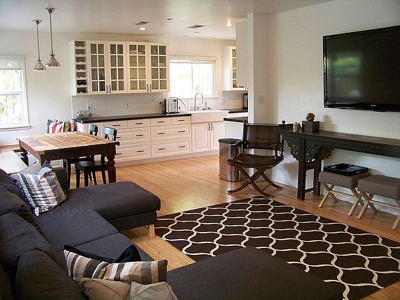 Living Room And Kitchen