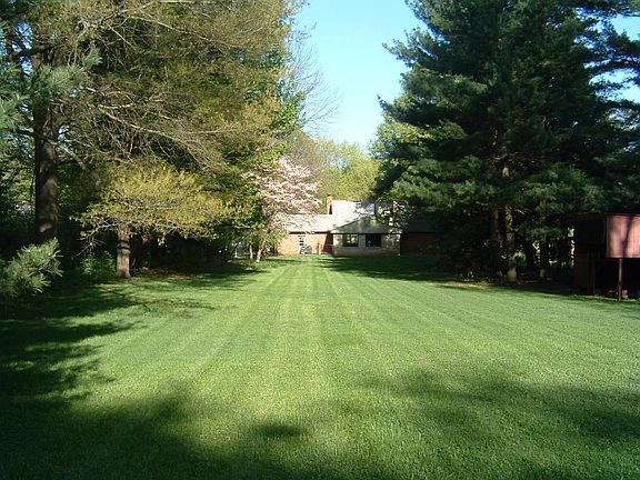 Back yard looking toward house