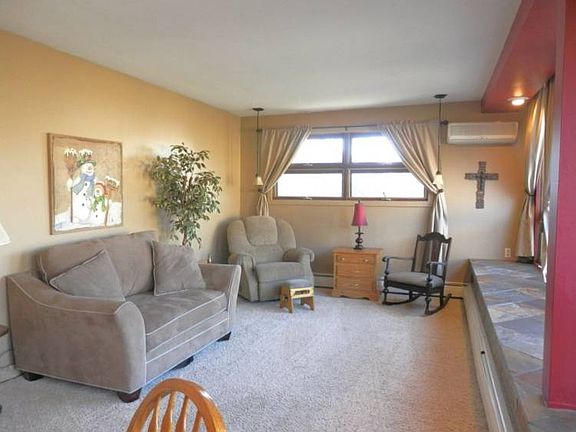 Handy family room adjacent to dining area