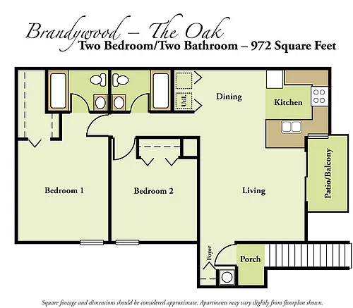 Floor plan The Oak