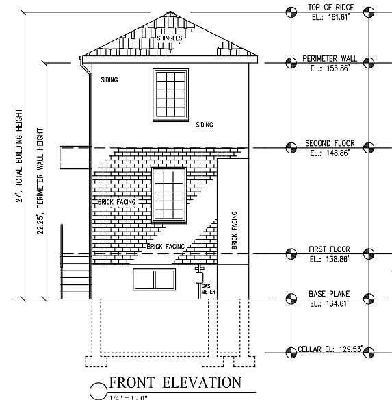 Approved plans for 1 fam 