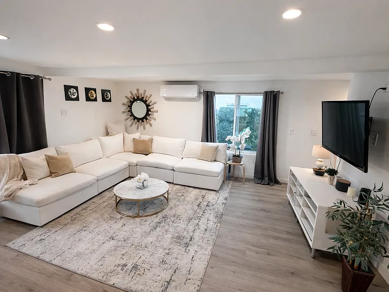 open floor plan-living room