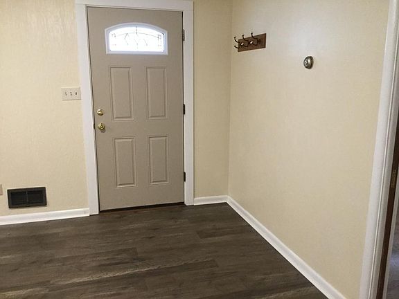 Living room, front door