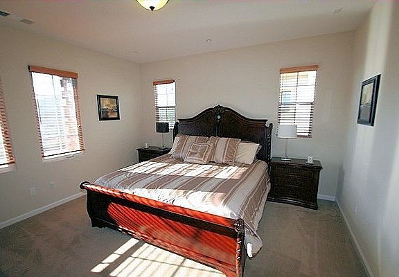 Oversized master bedroom with walk-in closets